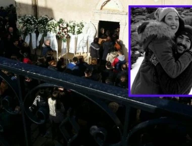 «Παγωμένη» η Κρήτη μετά το πολύνεκρο τροχαίο - Θρήνος στην κηδεία του 21χρονου Χρήστου (φωτό, βίντεο)